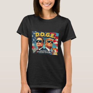 Camiseta Departamento Doge de Eficiência Governamental Doge