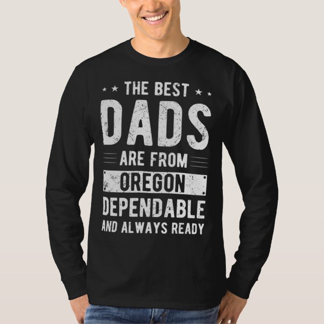Camiseta Dependable Dad from Oregon (Frente)