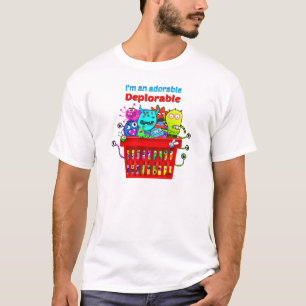 Camiseta Deplorável adorável, cesta de Deplorables