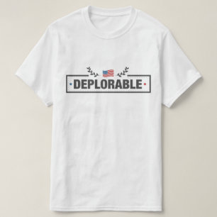 Camiseta Deplorável americano