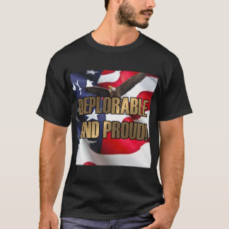 CAMISETA DEPLORÁVEL E ORGULHOSO