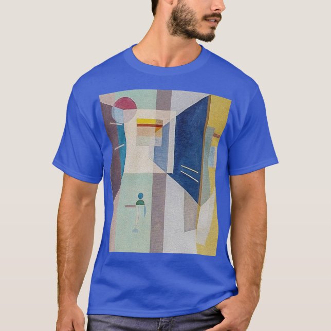Camiseta Depois da Direita - à Esquerda por Kandinsky (Frente)