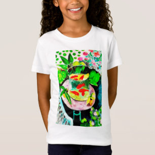 Camiseta depois de Henri Matisse, The Goldfish, desenho dig