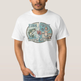 Camiseta Depois de Todos Esses Anos de Pescar Minha Mulher