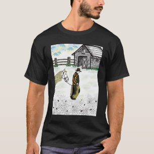 Camiseta Depois de uma corrida de cavalos