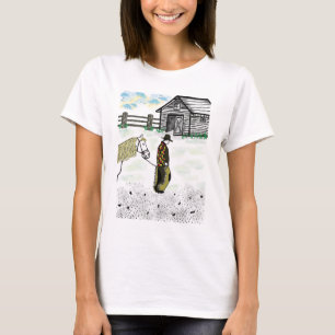 Camiseta Depois de uma corrida de cavalos
