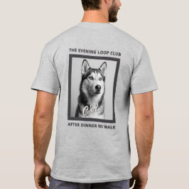 Camiseta Depois do Jantar Nós Passeamos Amante de Cachorro