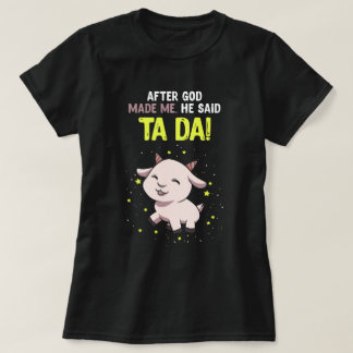 Camiseta Depois dos deuses me fazerem ir