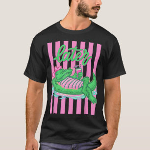 Camiseta Depois Jacaré Depois de Um Tempo Crocodilo Aligáto