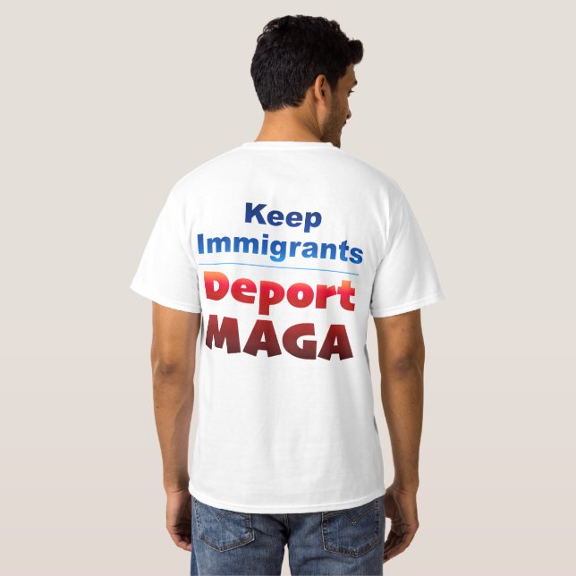 Camiseta Deport MAGA Men's Value T-Shirt (Parte Traseira Completa)