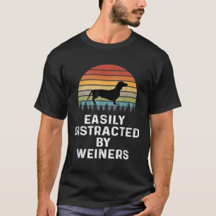 Camiseta Depositado Facilmente Pelos Weiners Weiner Dog Owt