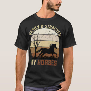 Camiseta Depositado Facilmente Por CavalosPresentes De Sobr