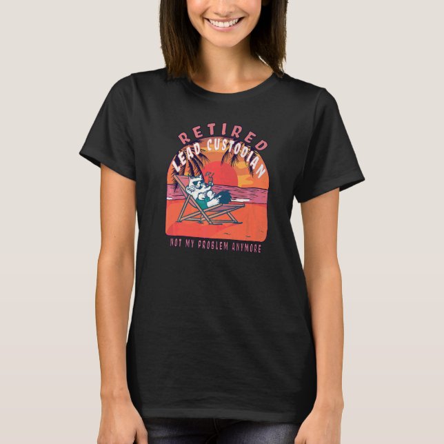 Camiseta Depositário de Chumbo Aposentado (Frente)