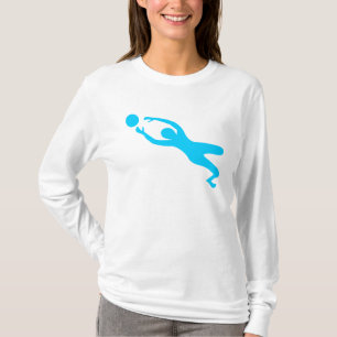 Camiseta Depositário do objetivo - azul-céu