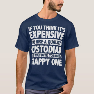 Camiseta Depositário engraçado Roupa custodiante Design