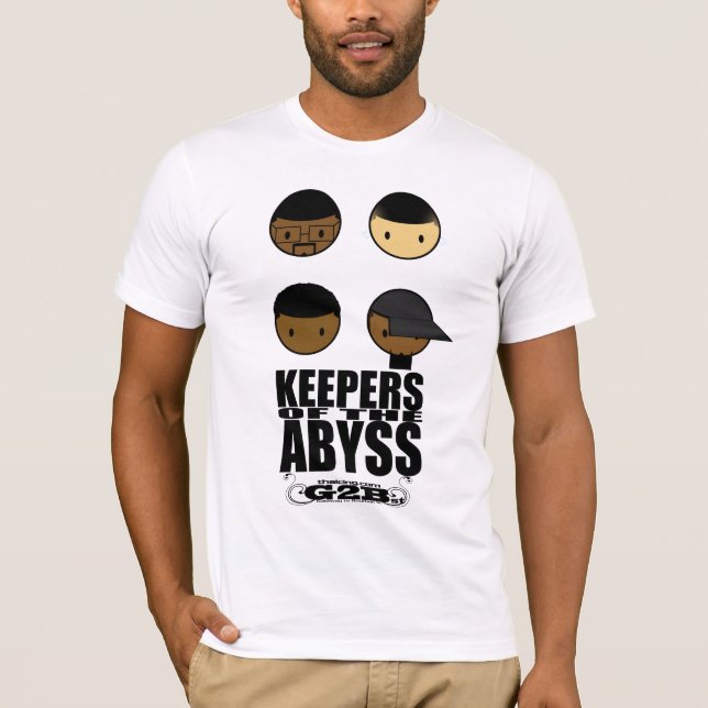 Camiseta Depositários do abismo (Frente)