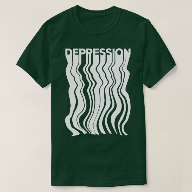 Camiseta Depressão (Frente do Design)