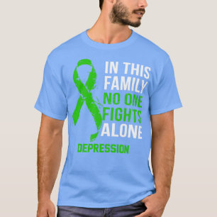 Camiseta Depressão Consciência Ninguém Luta Sozinho Pela Es