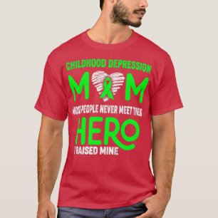 Camiseta Depressão Infantil Mamãe A Maioria Das Pessoas Nun