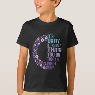 Camiseta Depressão Sensibilização Prevenção do Suicídio 15