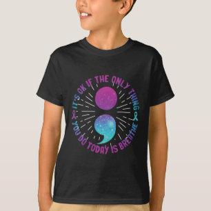 Camiseta Depressão Sensibilização Prevenção do Suicídio 2