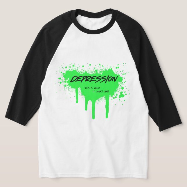 Camiseta Depression this is what it looks like F Depression (Postura )