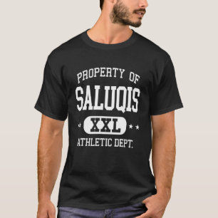 Camiseta Dept. de Propriedade Atlética Retro Saluqis
