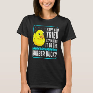Camiseta Depuração do programador de código da Web de depur