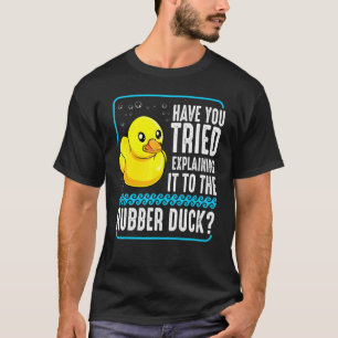 Camiseta Depuração do programador de código da Web de depur