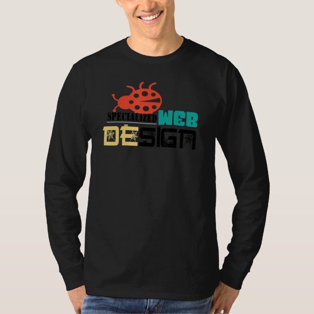 Camiseta Depurador de Código Web Designer (Frente)