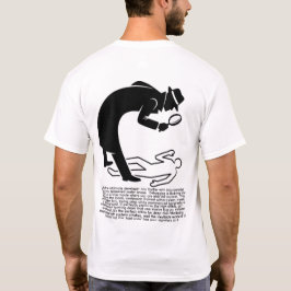 Camiseta Depurar é resolver quando você é o culpado