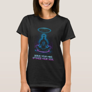 Camiseta Depure Sua Mente Otimize Sua Alma Meditação Ioga