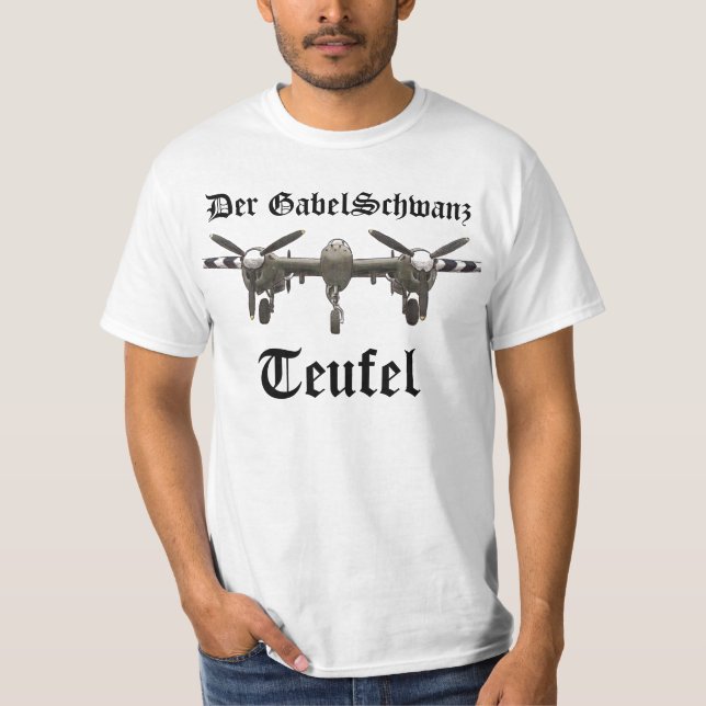 Camiseta Der GabelSchwanz Teufel (Frente)