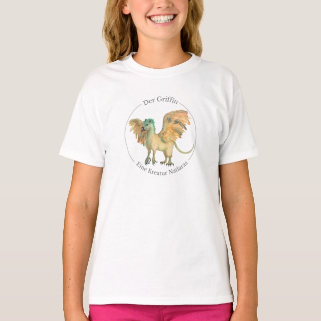 Camiseta Der Griffin - Eine Kreatur Natlaras (Frente)