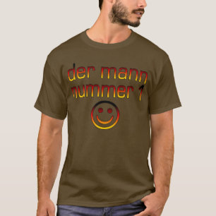Camiseta Der Mann Nummer 1 - Marido número 1 em alemão