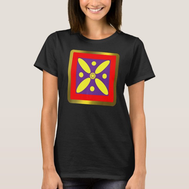 Camiseta Derafsh Kaviani Sassânida ou Império Sassânida   (Frente)