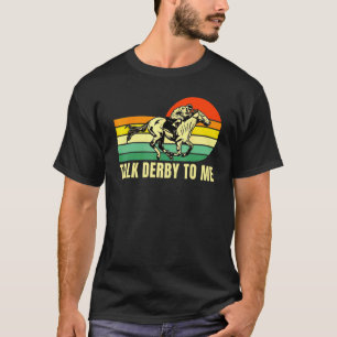 Camiseta Derby Corrida de Cavalos Retro Kentucky Fale Comi