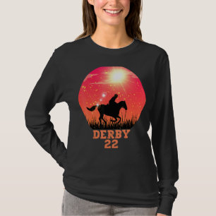 Camiseta Derby Day Dress For Women 2022 Vintage Horse Racin