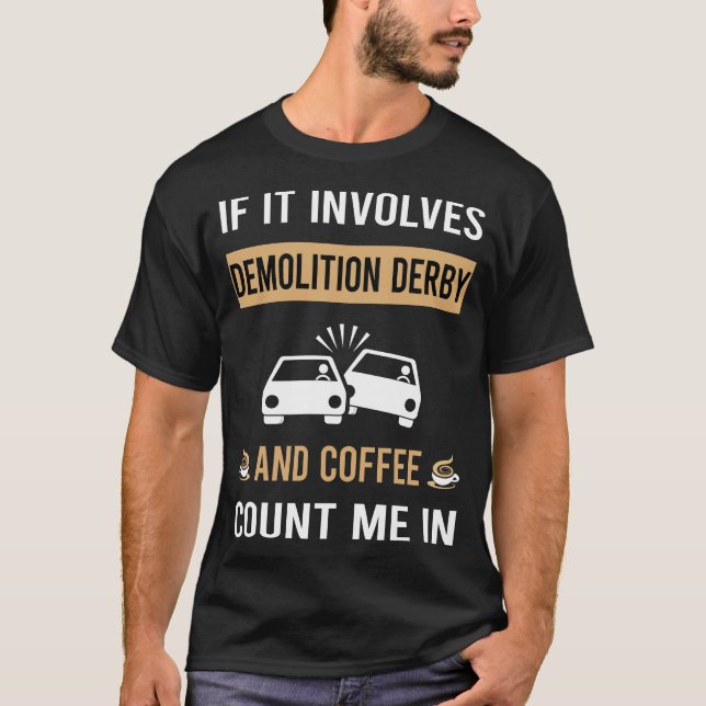 Camiseta Derby De Café E Demolição (Frente)