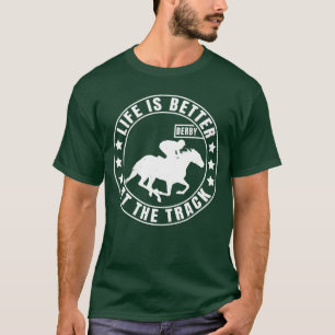 Camiseta Derby de Corrida de Cavalo de Corrida de Cavalo pa