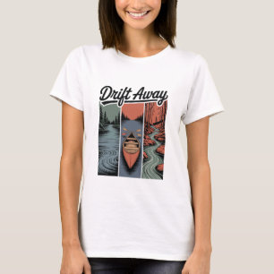 Camiseta Deriva Inspirador Calmo Relaxamento Atento