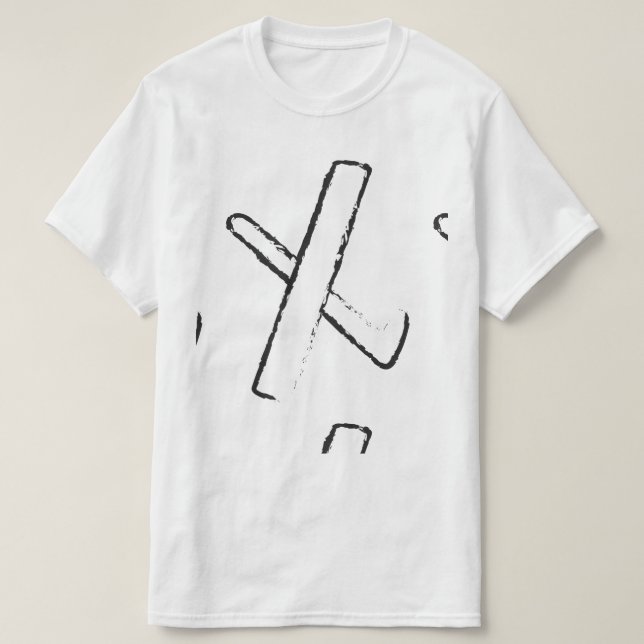 Camiseta Deriva X (Frente do Design)