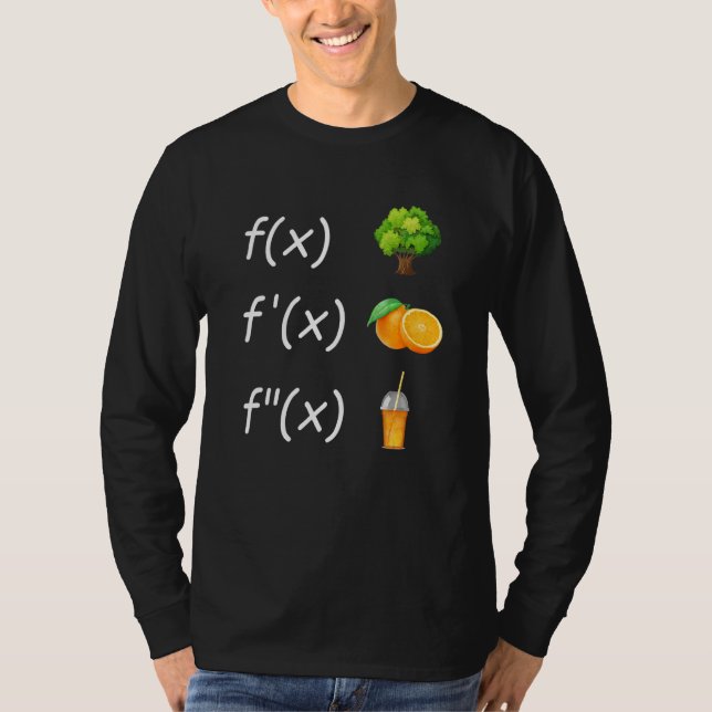 Camiseta Derivative Analysis Calculus Mathematics Math Teac (Frente)