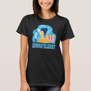 Camiseta Dermatologista Cabelo Da Pele E Dermatologista Méd