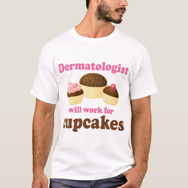 Camiseta Dermatologista engraçado (Frente)