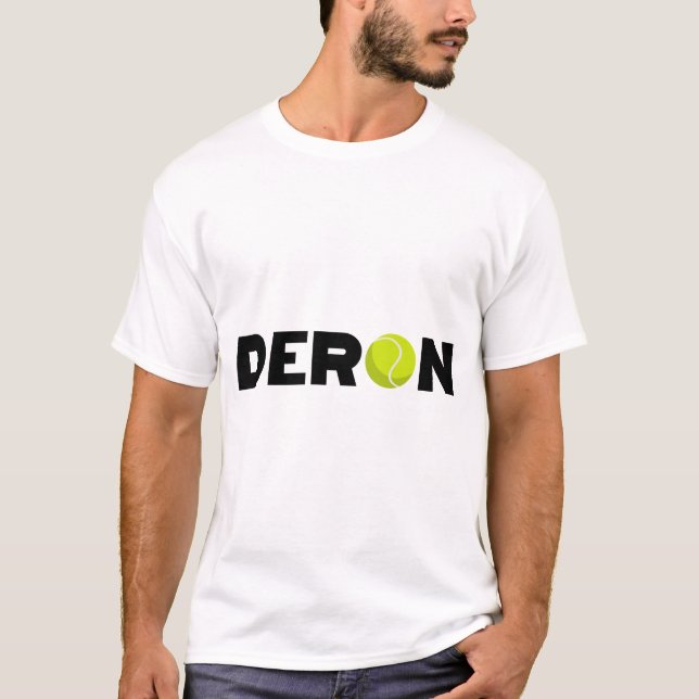 Camiseta Deron Tênis T-Shirt (Frente)