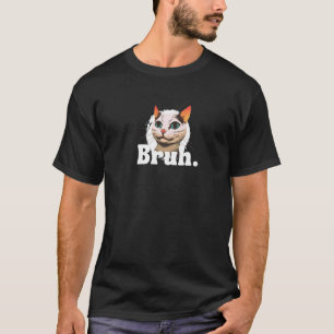 Camiseta Derpy Cat diz u201CBruhu201D u2013 Adorable Dog H