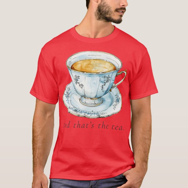 Camiseta Derramando Chá (Frente)