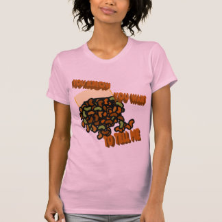 Camiseta Derramar a saia do feijão
