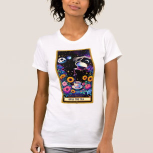 Camiseta Derramar Da Placa Tea Tarot